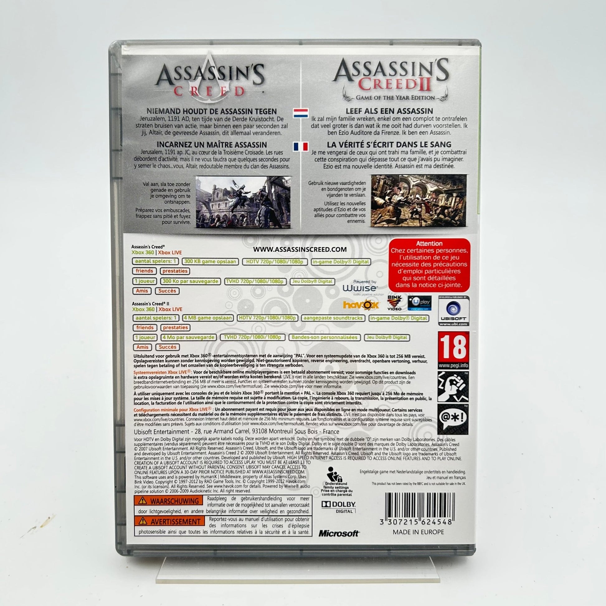 ASSASSINS CREED DOUBLE PACK - XBOX 360 - Strike Games