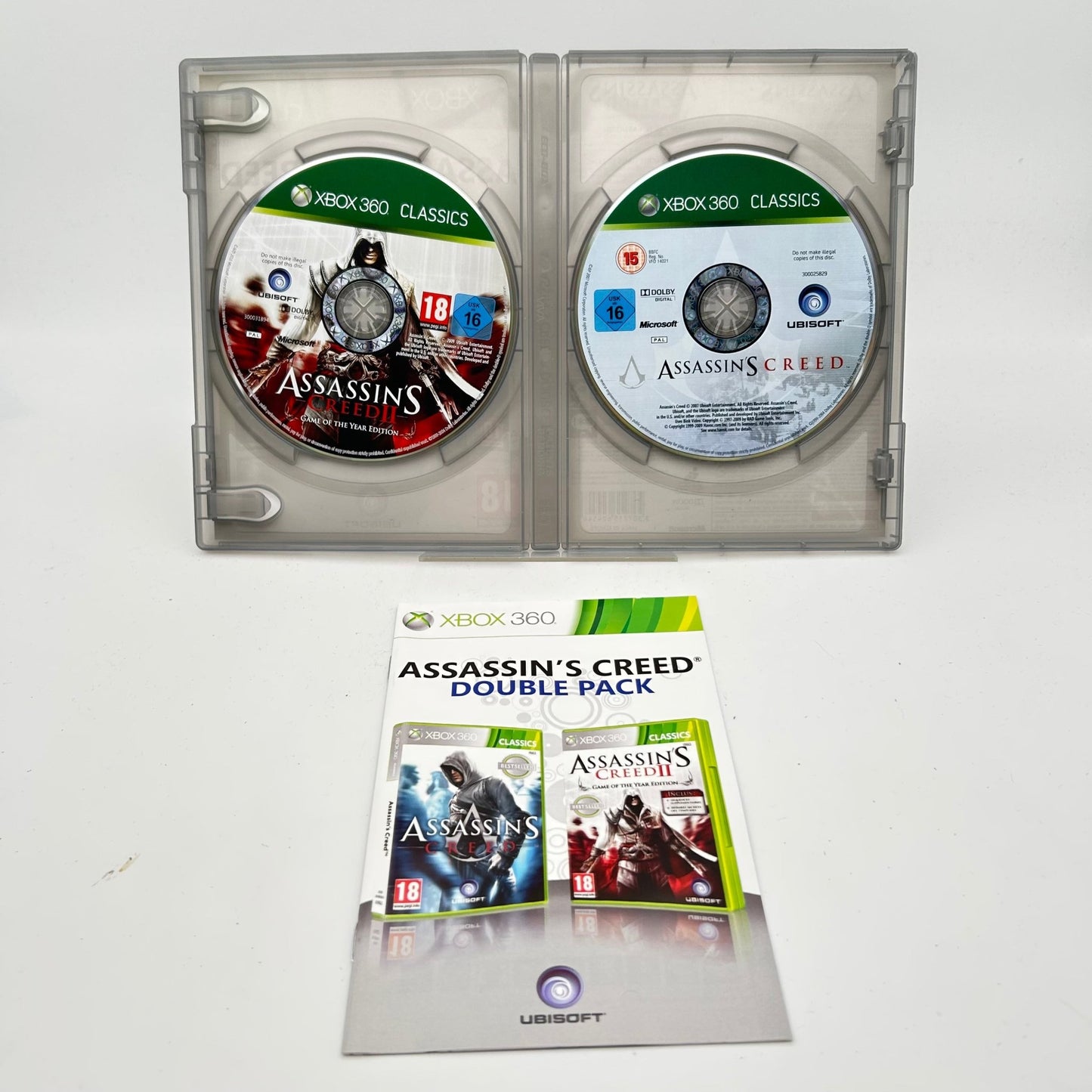 ASSASSINS CREED DOUBLE PACK - XBOX 360 - Strike Games