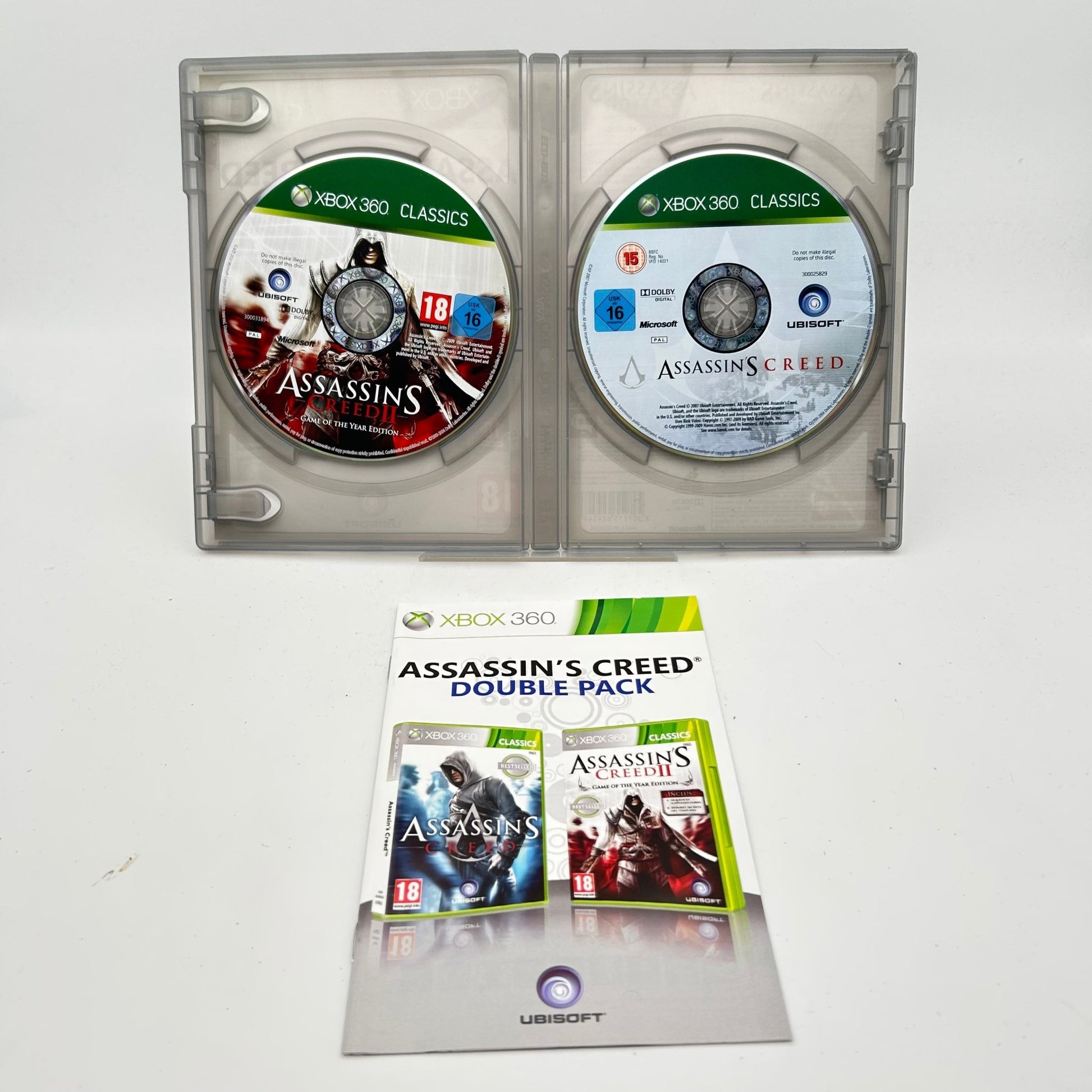 ASSASSINS CREED DOUBLE PACK - XBOX 360 - Strike Games