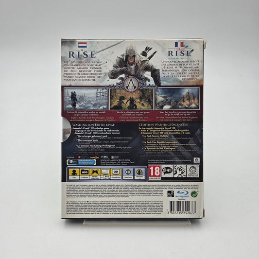 ASSASSIN'S CREED III WASHINGTON EDITION - PLAYSTATION 3 - Strike Games