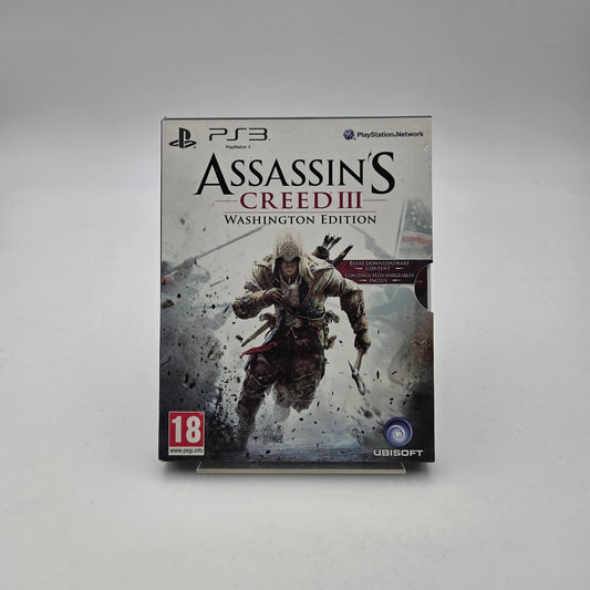 ASSASSIN'S CREED III WASHINGTON EDITION - PLAYSTATION 3 - Strike Games