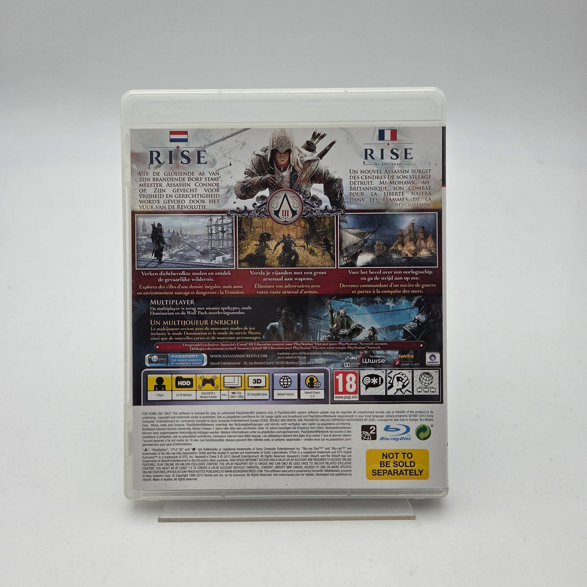 ASSASSIN'S CREED III WASHINGTON EDITION - PLAYSTATION 3 - Strike Games