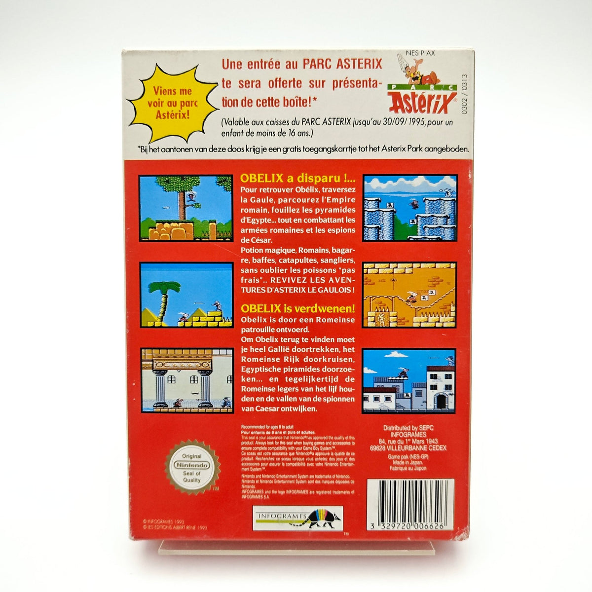 Astérix - Nintendo Entertainment System - Strike Games