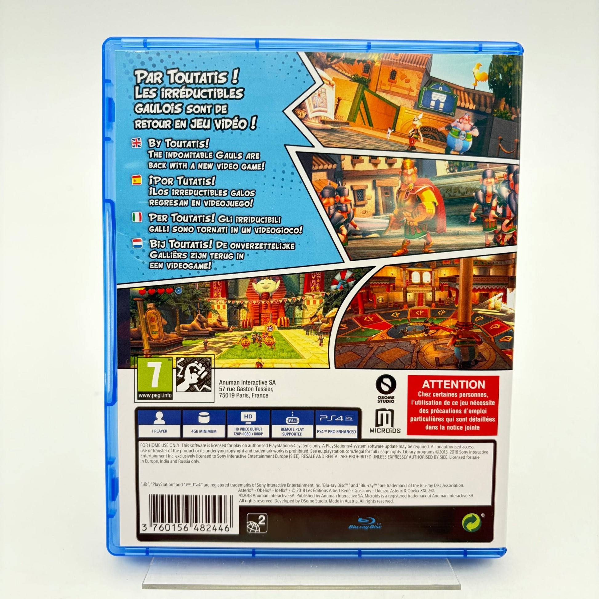 ASTÉRIX & OBÉLIX XXL 2 – LIMITED EDITION - PLAYSTATION 4 - Strike Games