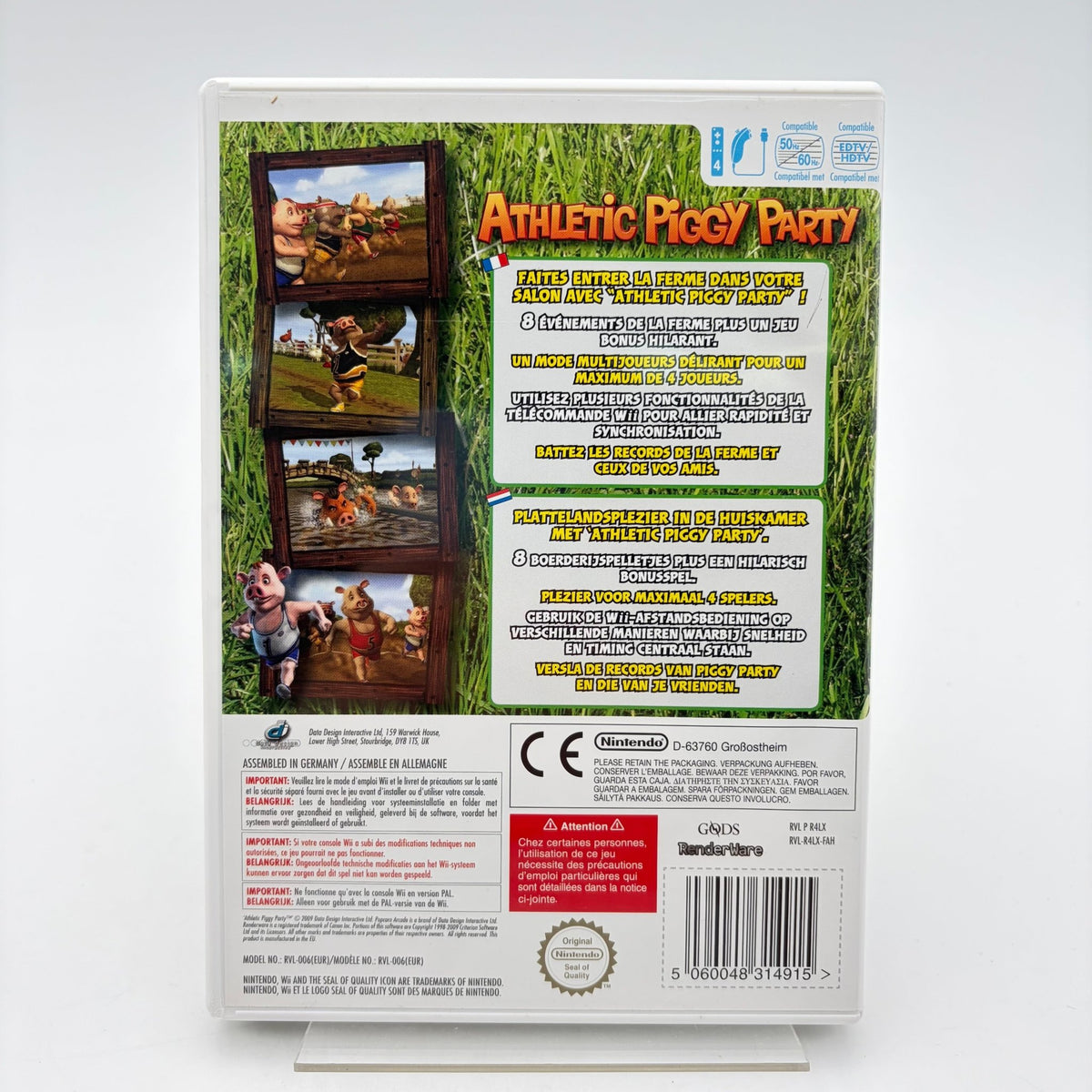 ATHLETIC PIGGY PARTY - WII - Strike Games