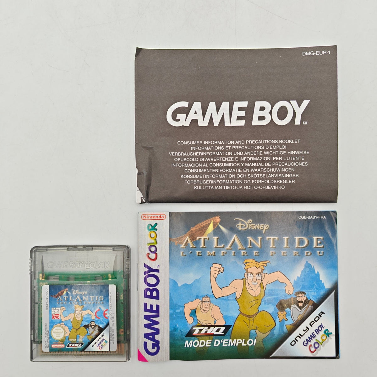 ATLANTIDE : L'EMPIRE PERDU - GAMEBOY COLOR - Strike Games