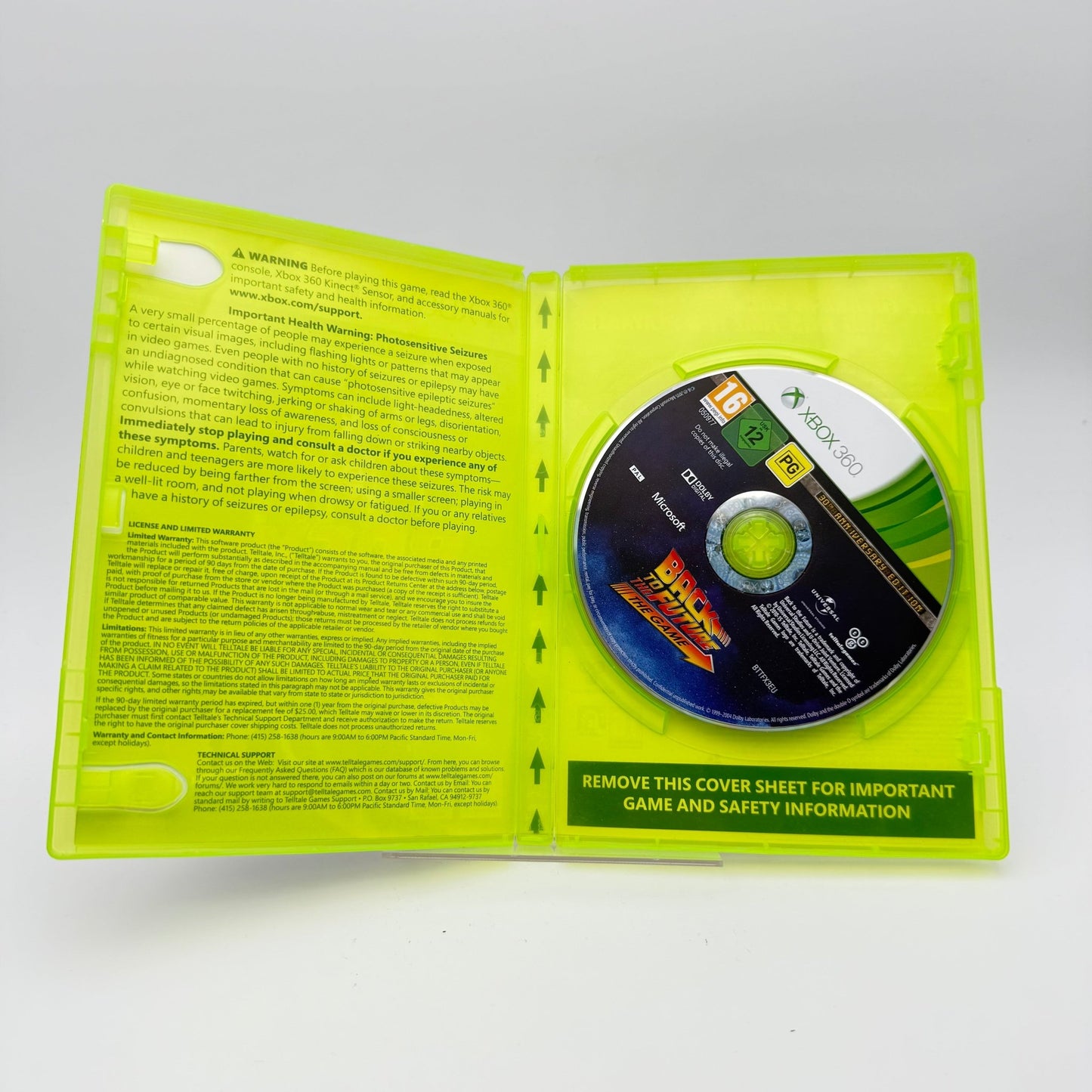 BACK TO THE FUTURE THE GAME - XBOX 360 - Strike Games