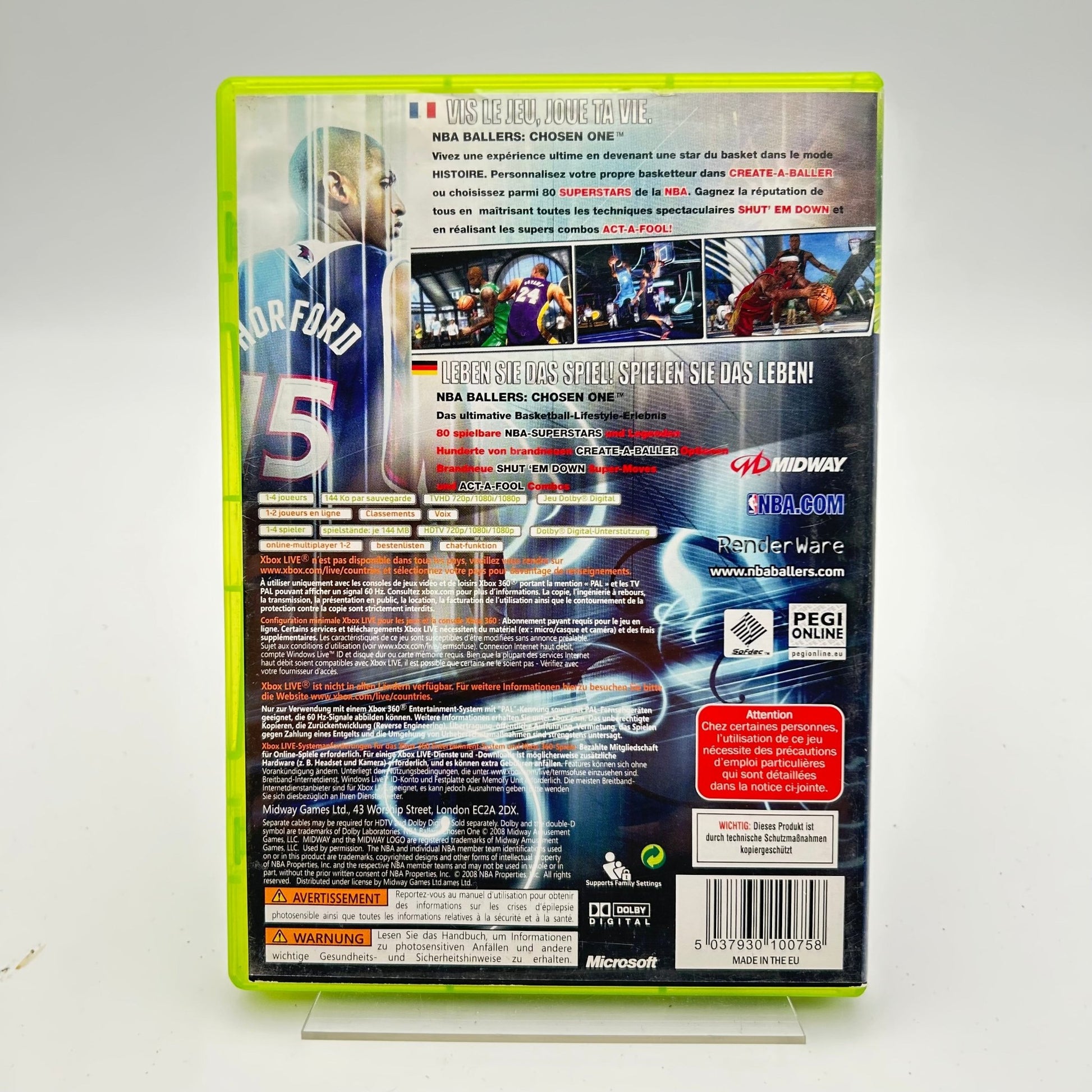 BALLERS CHOSEN ONE - XBOX 360 - Strike Games