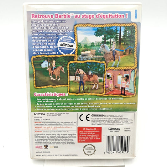 BARBIE CAVALIÈRE : STAGE D'ÉQUITATION - NINTENDO WII - Strike Games