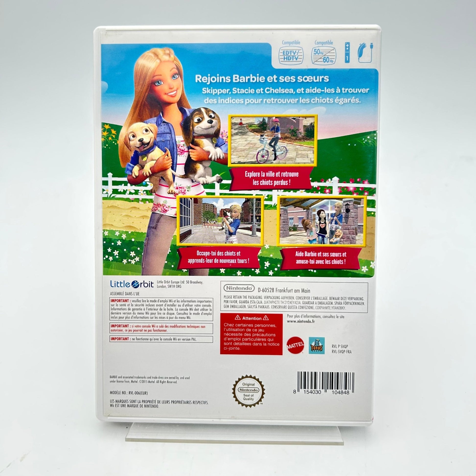 BARBIE LA GRANDE AVENTURES DES CHIOTS - WII - Strike Games