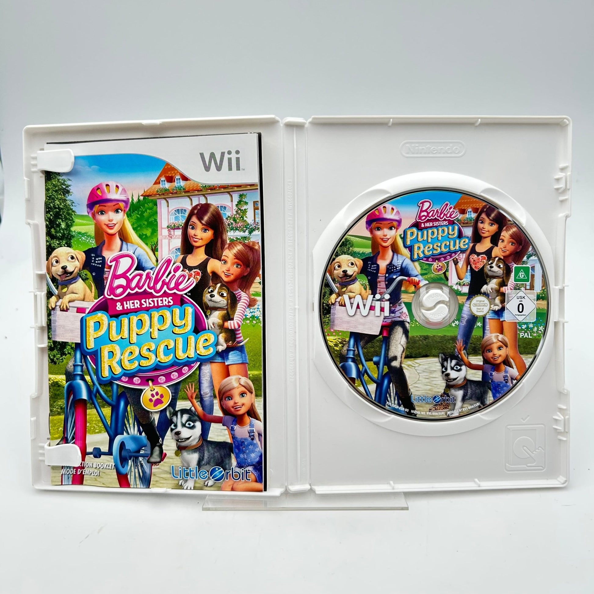 BARBIE LA GRANDE AVENTURES DES CHIOTS - WII - Strike Games