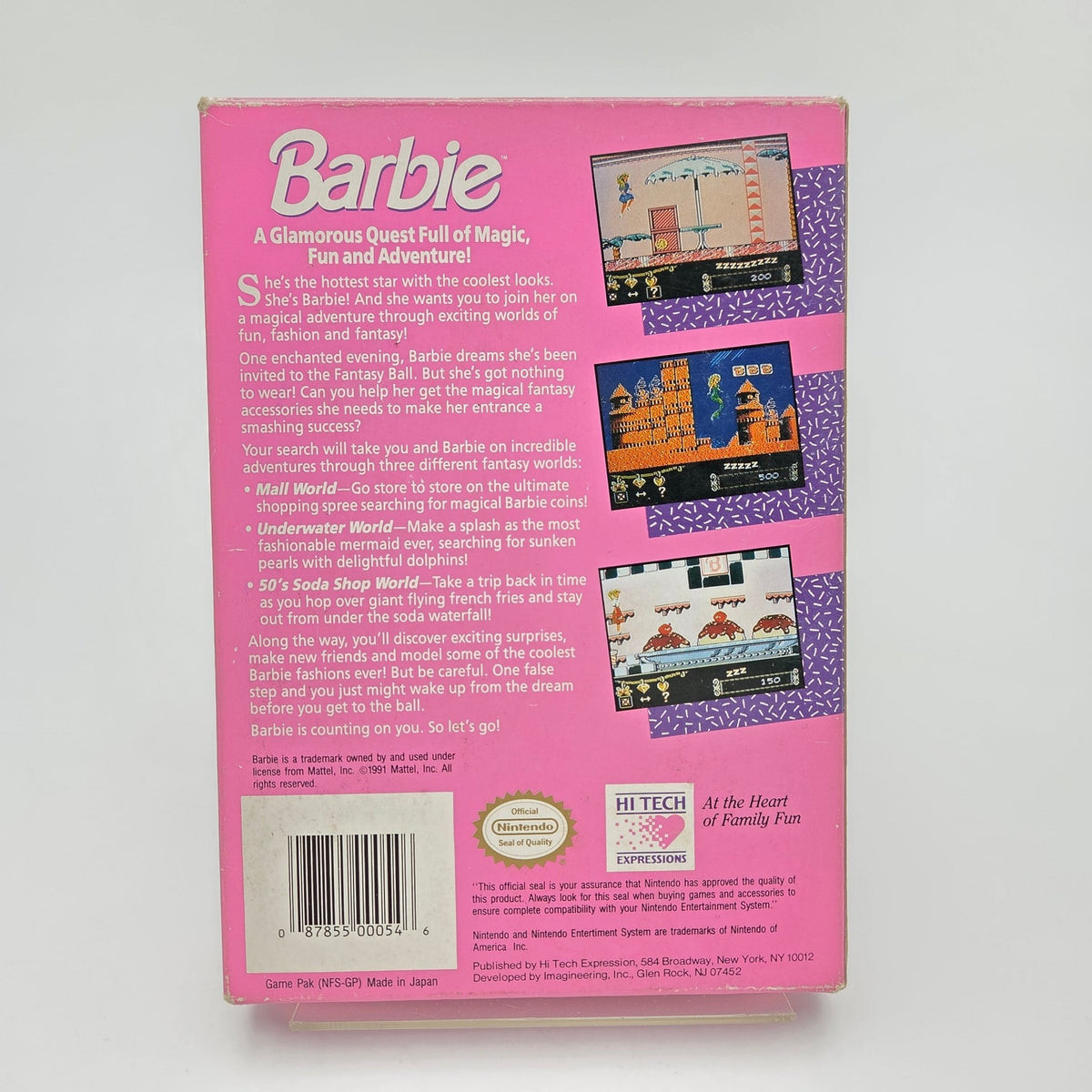 Barbie - Nintendo Entertainment System - Strike Games