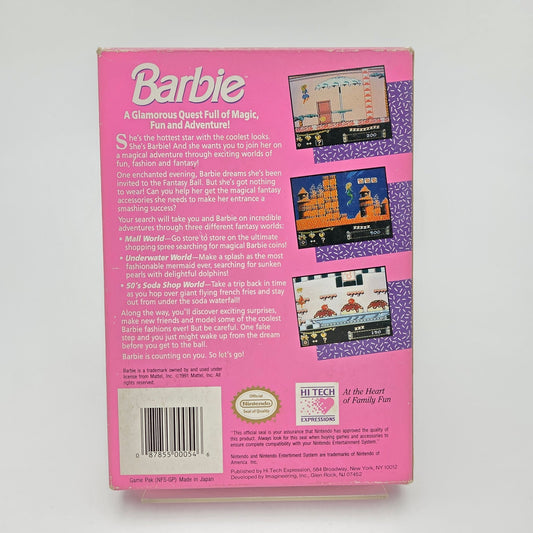 Barbie - Nintendo Entertainment System - Strike Games