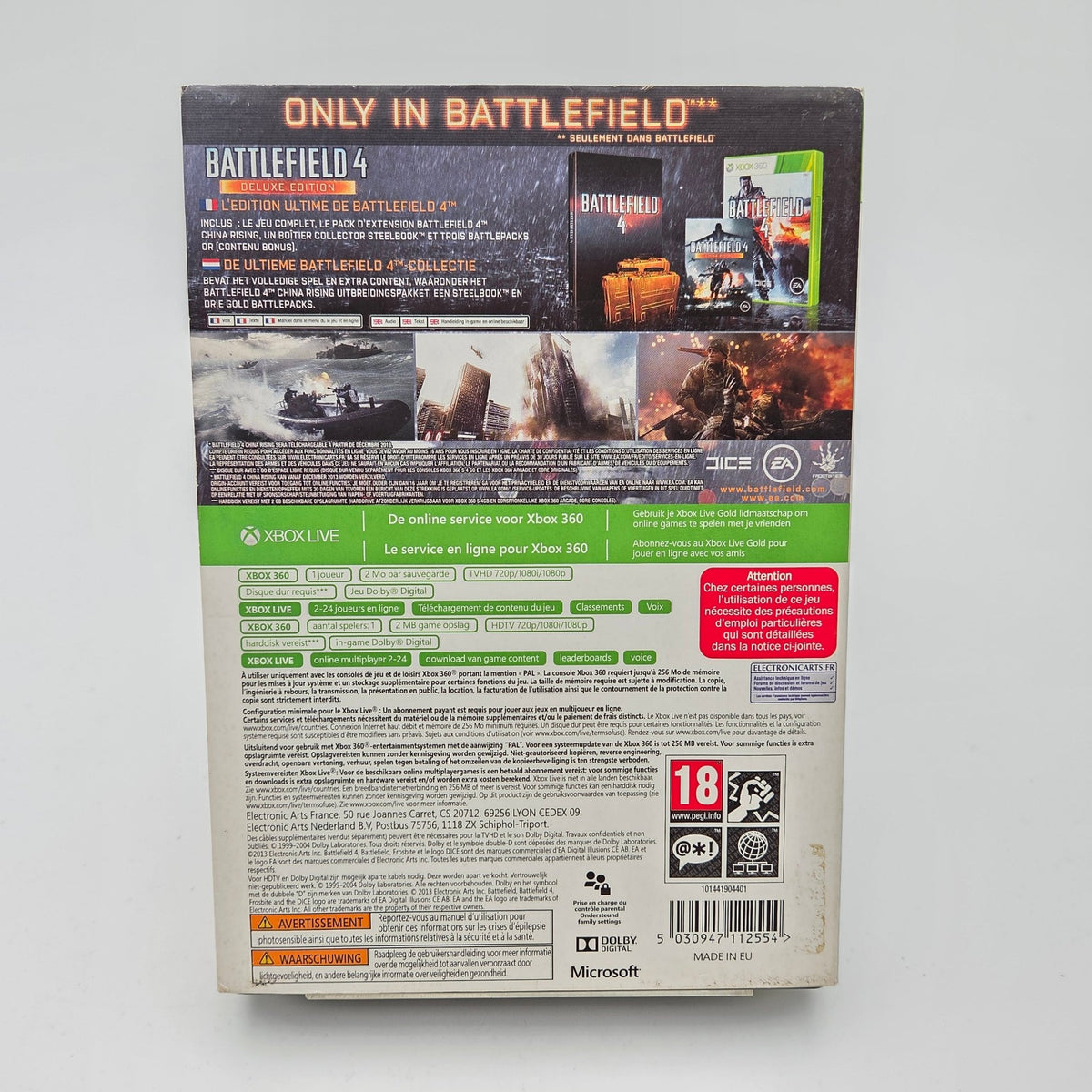 Battlefield 4 Deluxe Edition - Xbox 360 - Strike Games