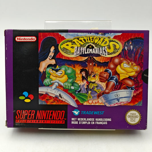 BATTLETOADS IN BATTLEMANIACS - SUPER NINTENDO - Strike Games