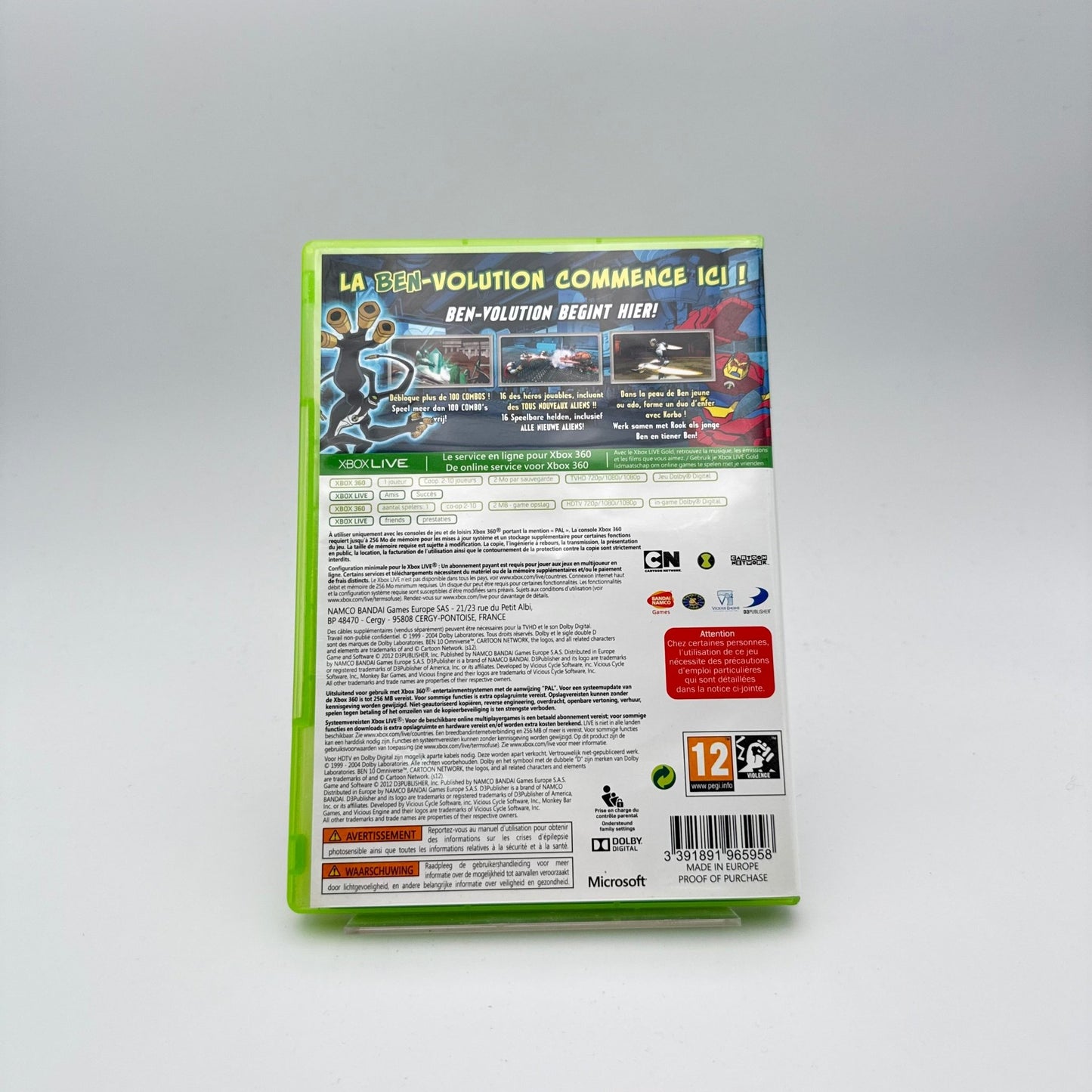 BEN 10 OMNIVERSE - XBOX 360 - Strike Games