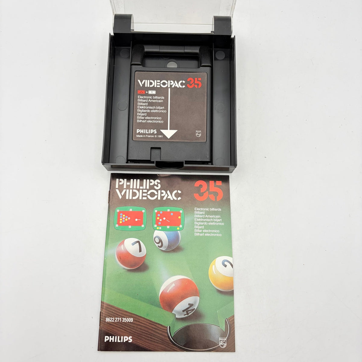 BILLARD (VIDEOPAC 35) - PHILIPS VIDEOPAC - Strike Games