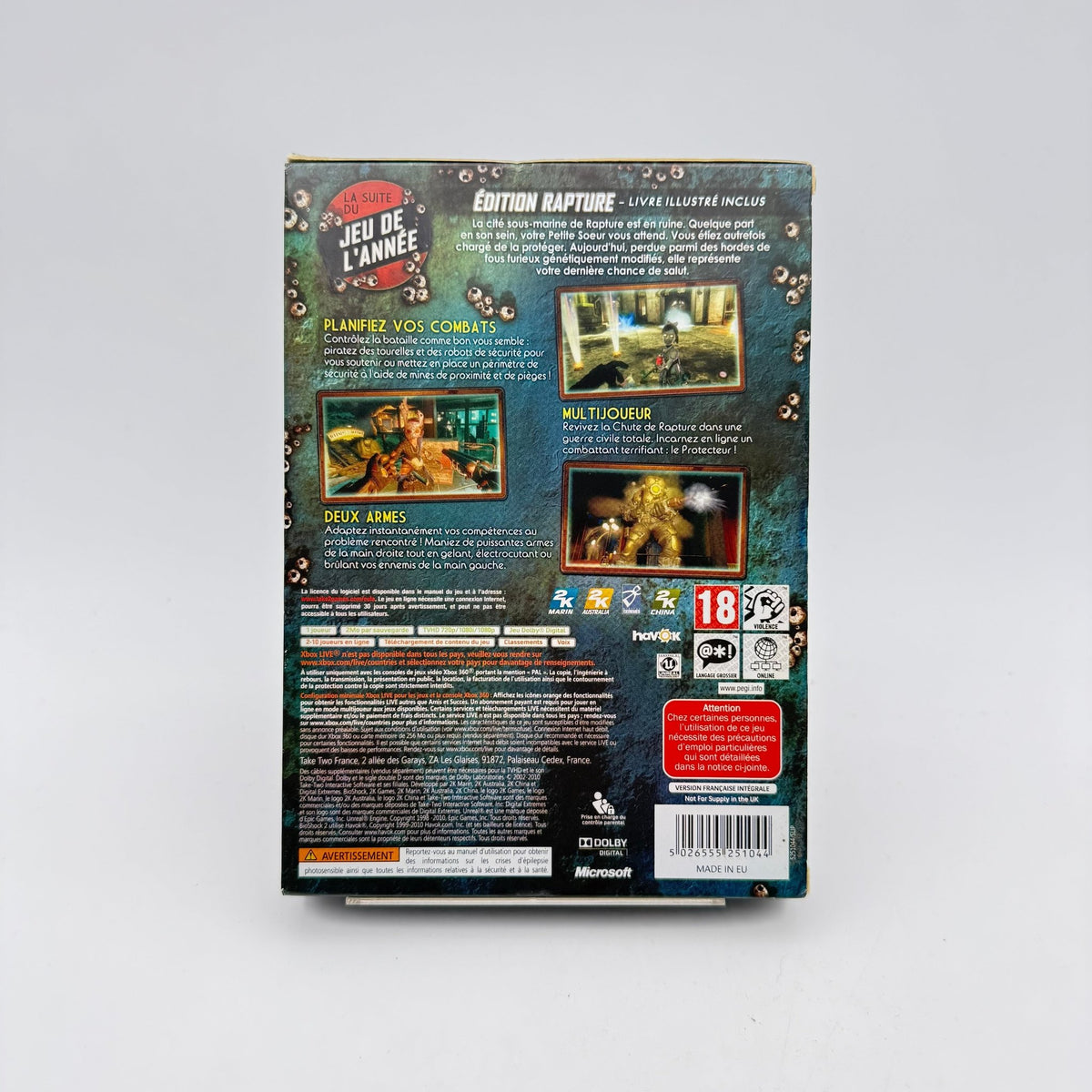 BIOSHOCK 2 RAPTURE EDITION - XBOX 360 - Strike Games