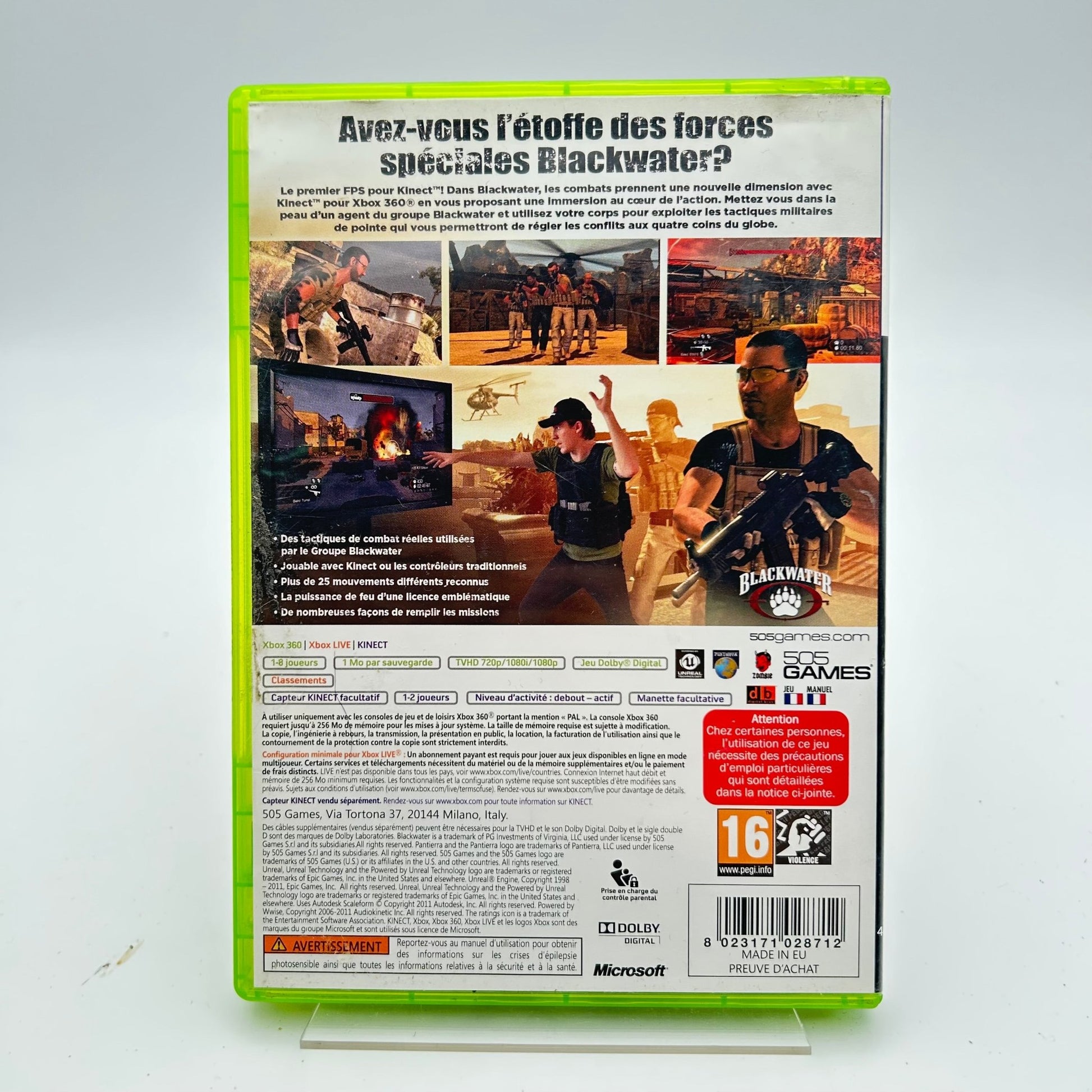 BLACKWATER - XBOX 360 - Strike Games