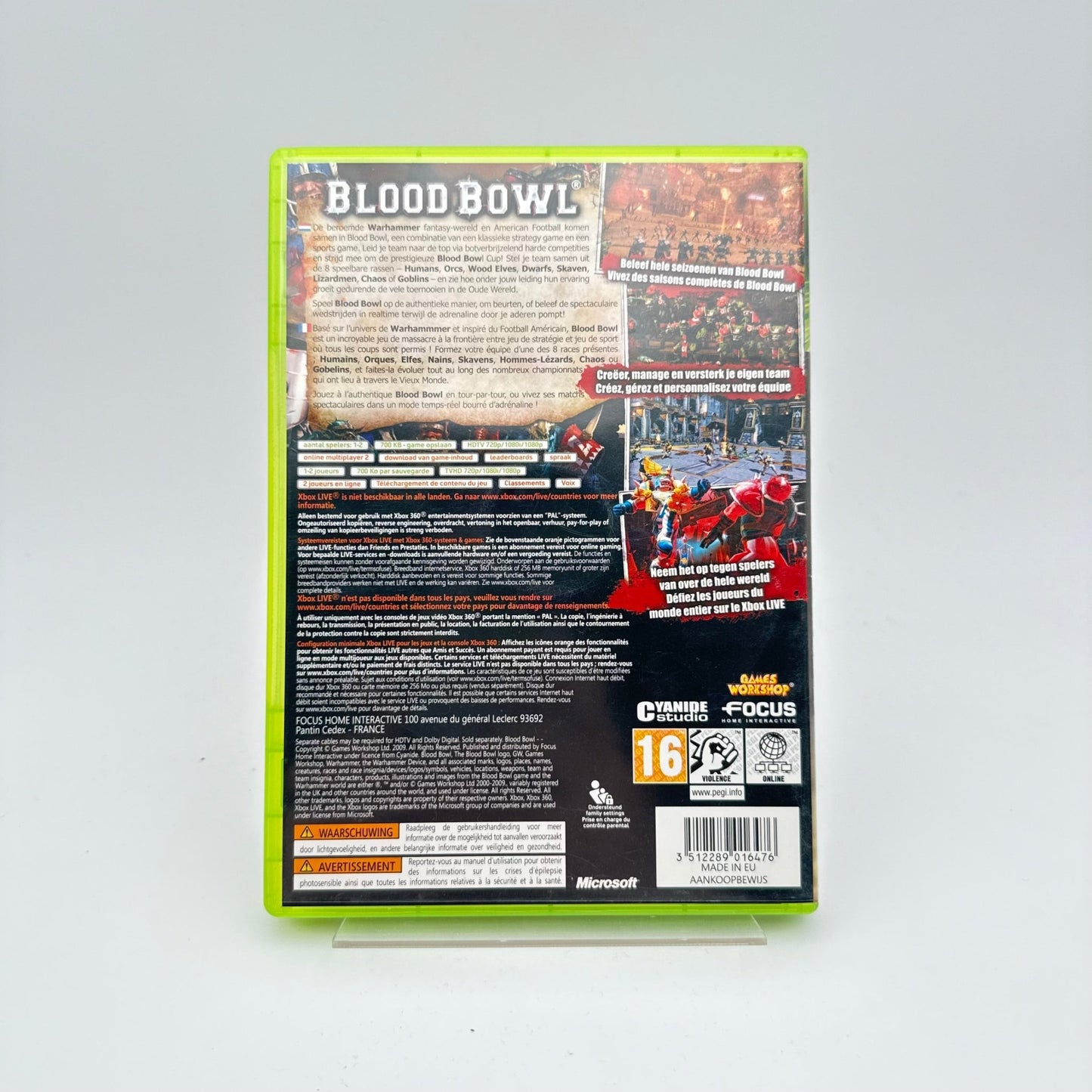 BLOOD BOWL - XBOX 360 - Strike Games