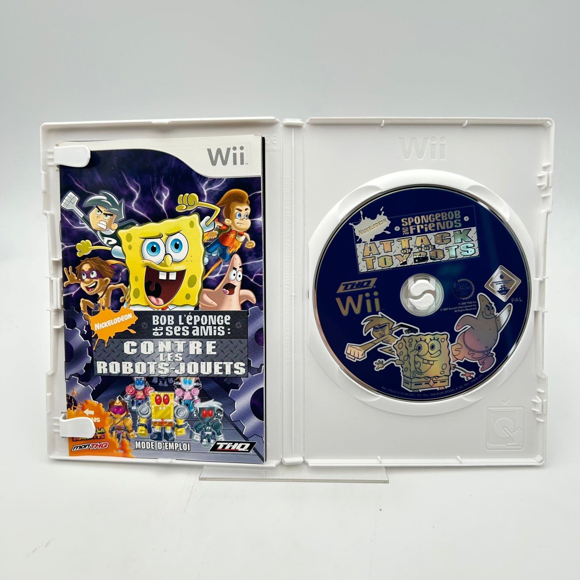BOB L EPONGE CONTRE LES ROBOTS JOUETS - WII - Strike Games