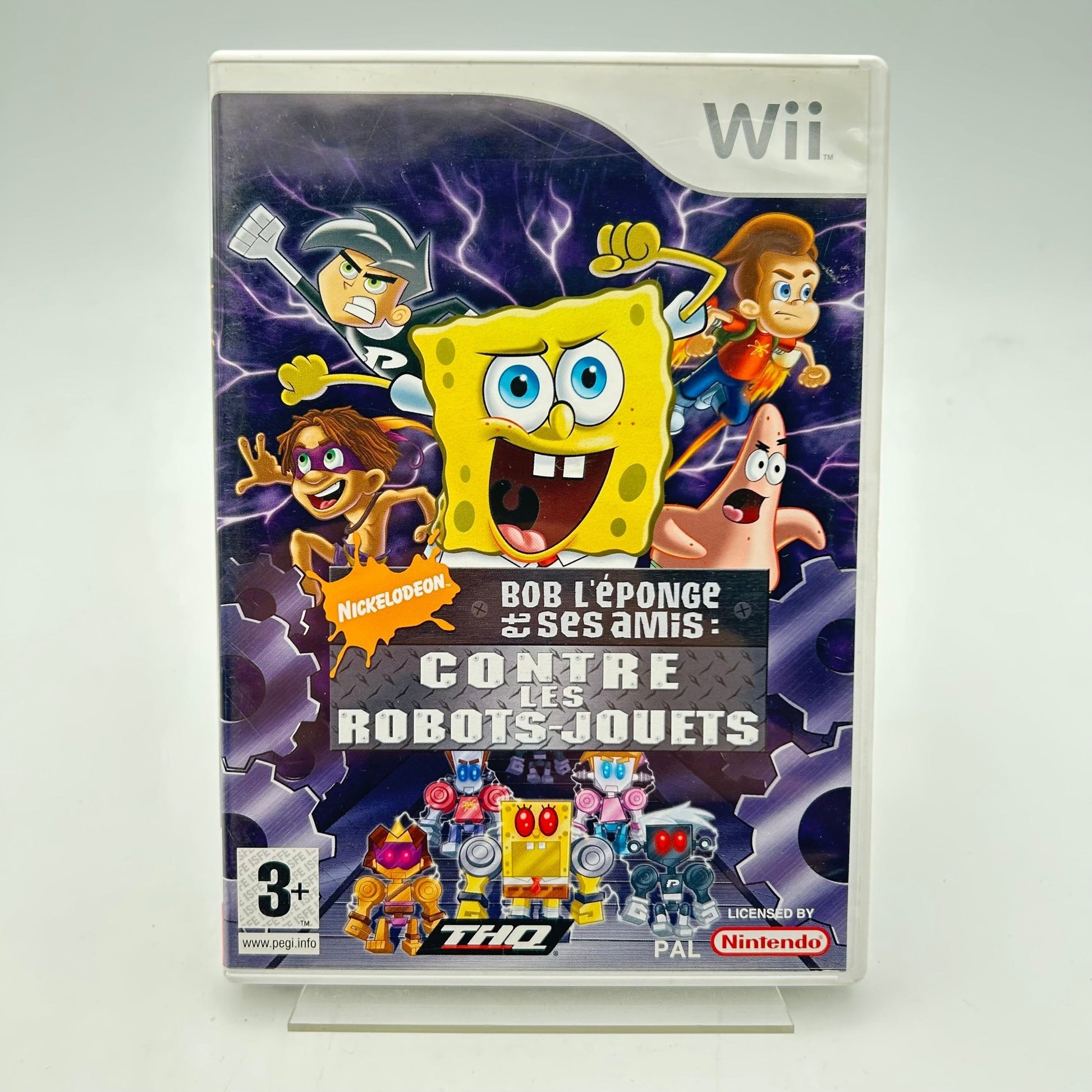 BOB L EPONGE CONTRE LES ROBOTS JOUETS - WII - Strike Games