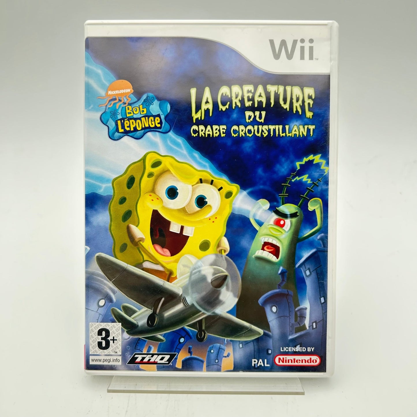 BOB L EPONGE LA CREATURE DU CRABE CROUSTILLANT - WII - Strike Games