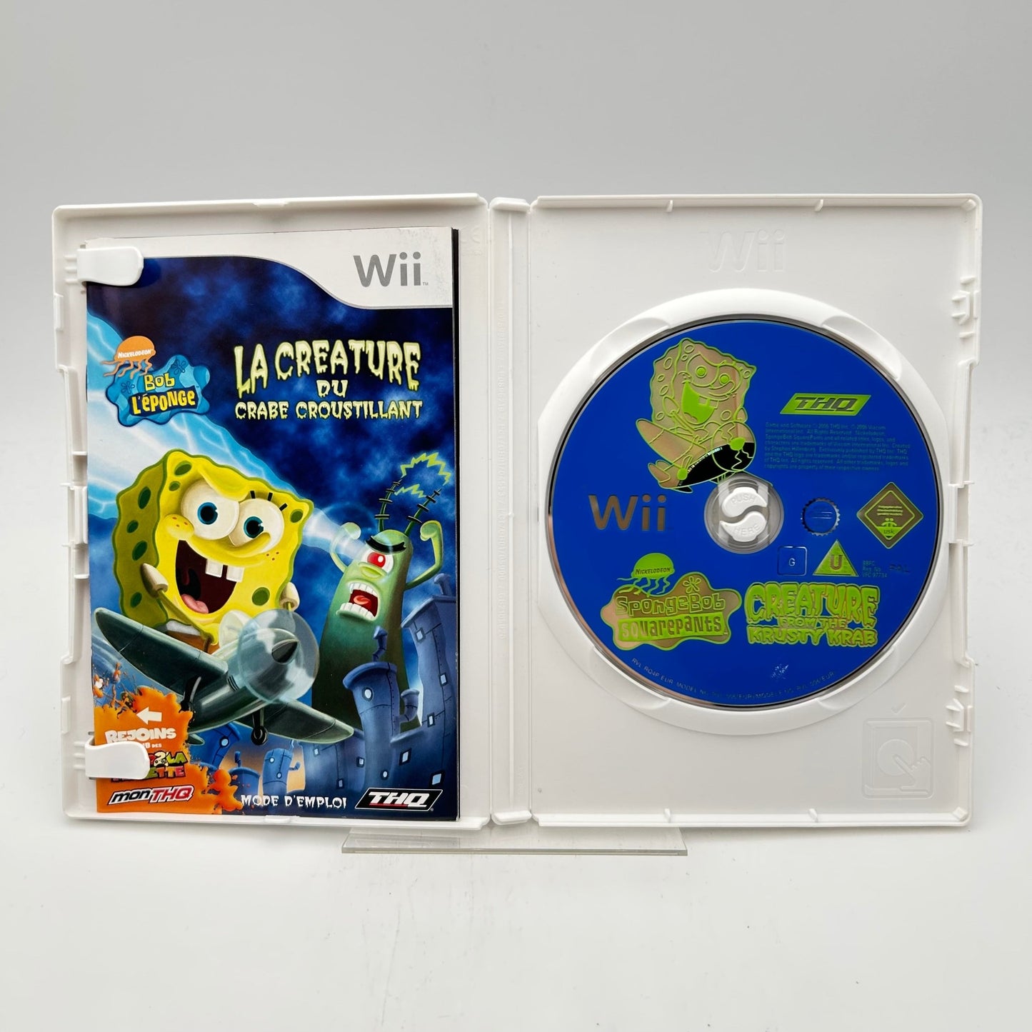 BOB L EPONGE LA CREATURE DU CRABE CROUSTILLANT - WII - Strike Games