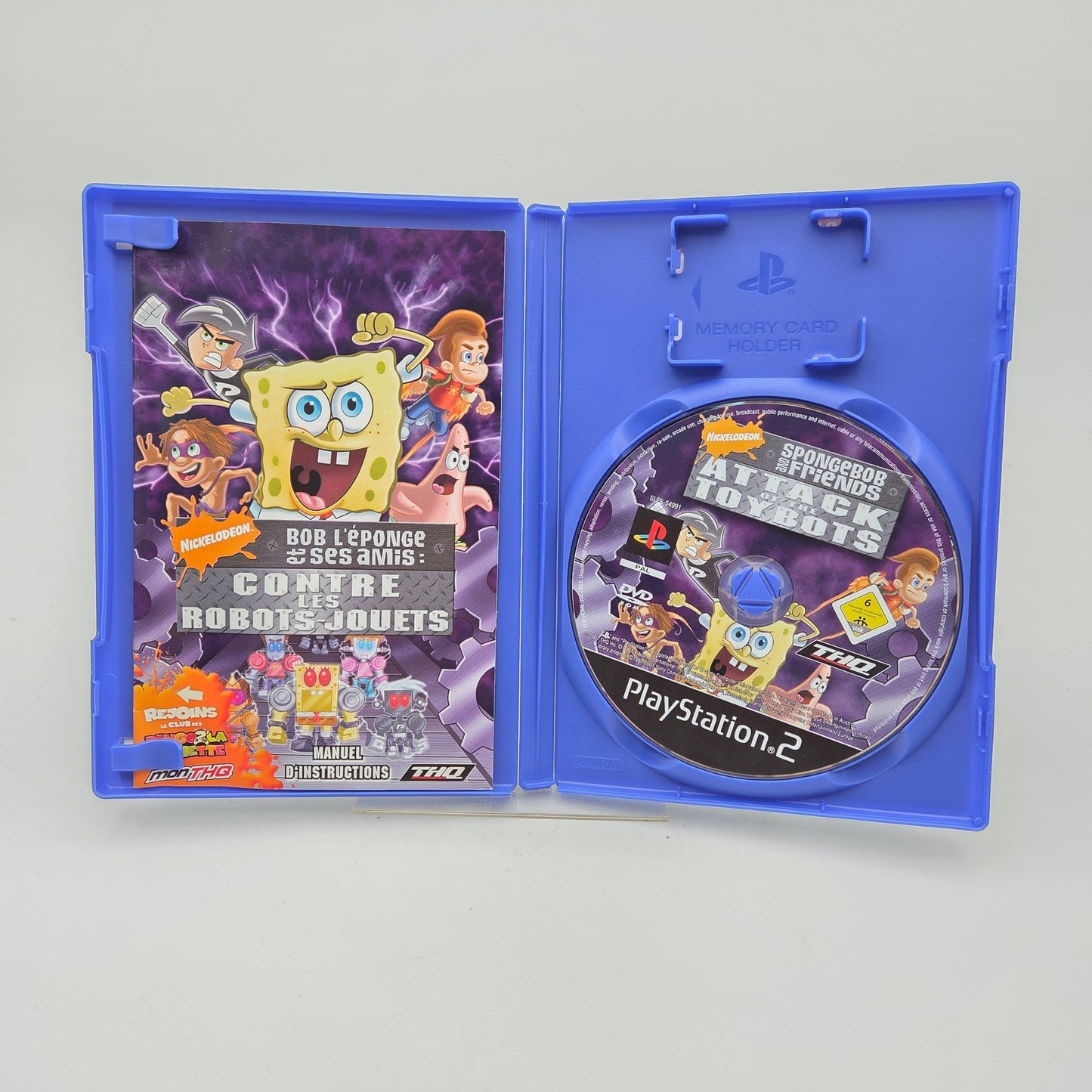 BOB L'EPONGE CONTRE LES ROBOTS-JOUETS - PLAYSTATION 2 - Strike Games