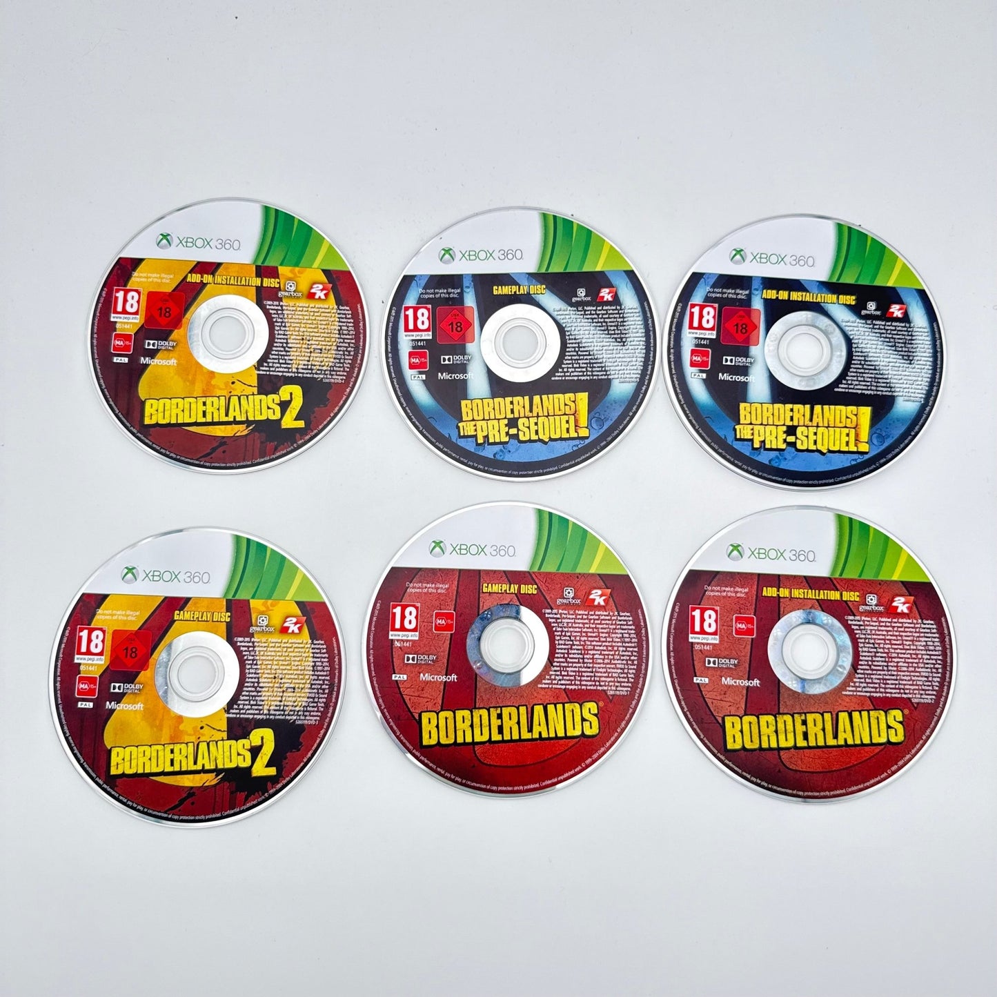 BORDERLANDS TRIPLE PACK - XBOX 360 - Strike Games