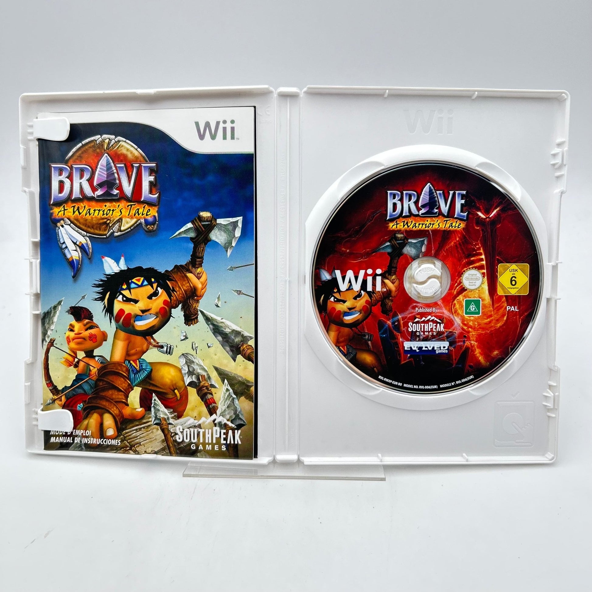 BRAVE A WARRIORS TALE - WII - Strike Games