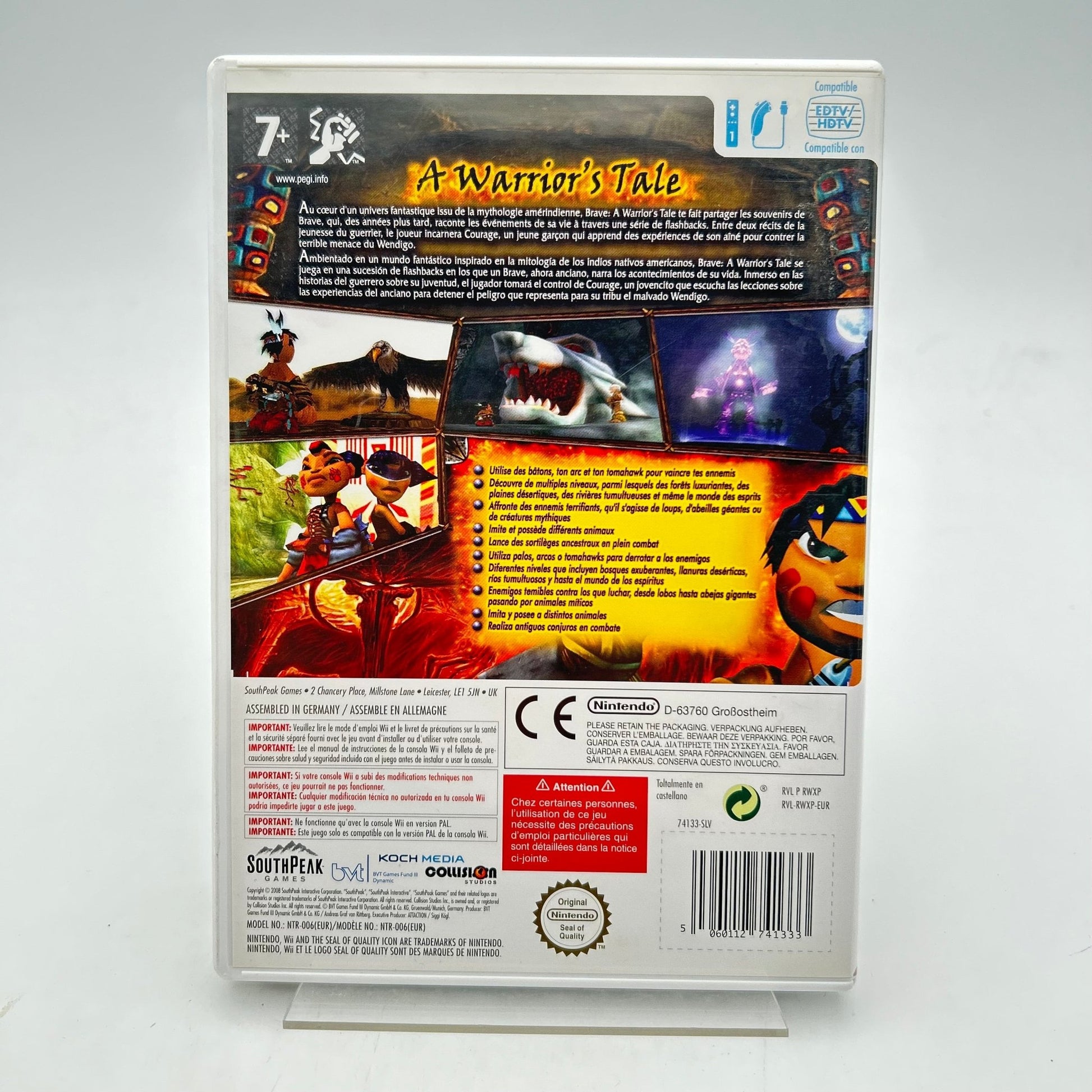 BRAVE A WARRIORS TALE - WII - Strike Games