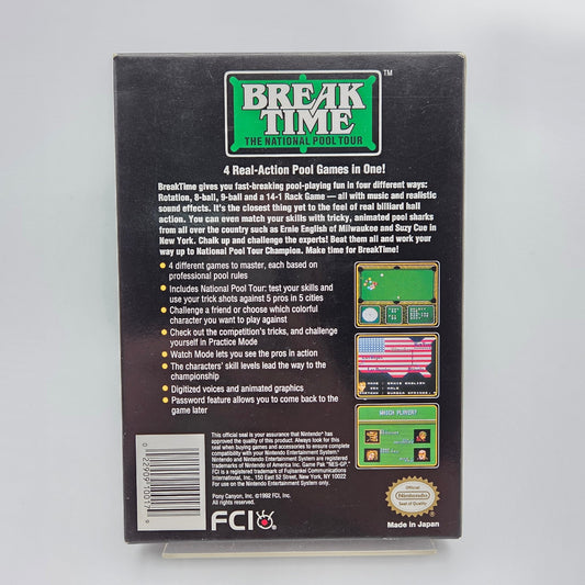 Break Time - Nintendo Entertainment System - Strike Games