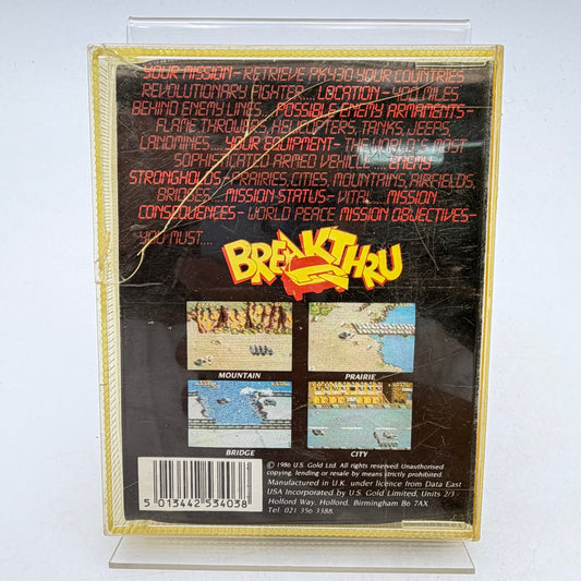 BREAKTHRU - COMMODORE 64 - Strike Games
