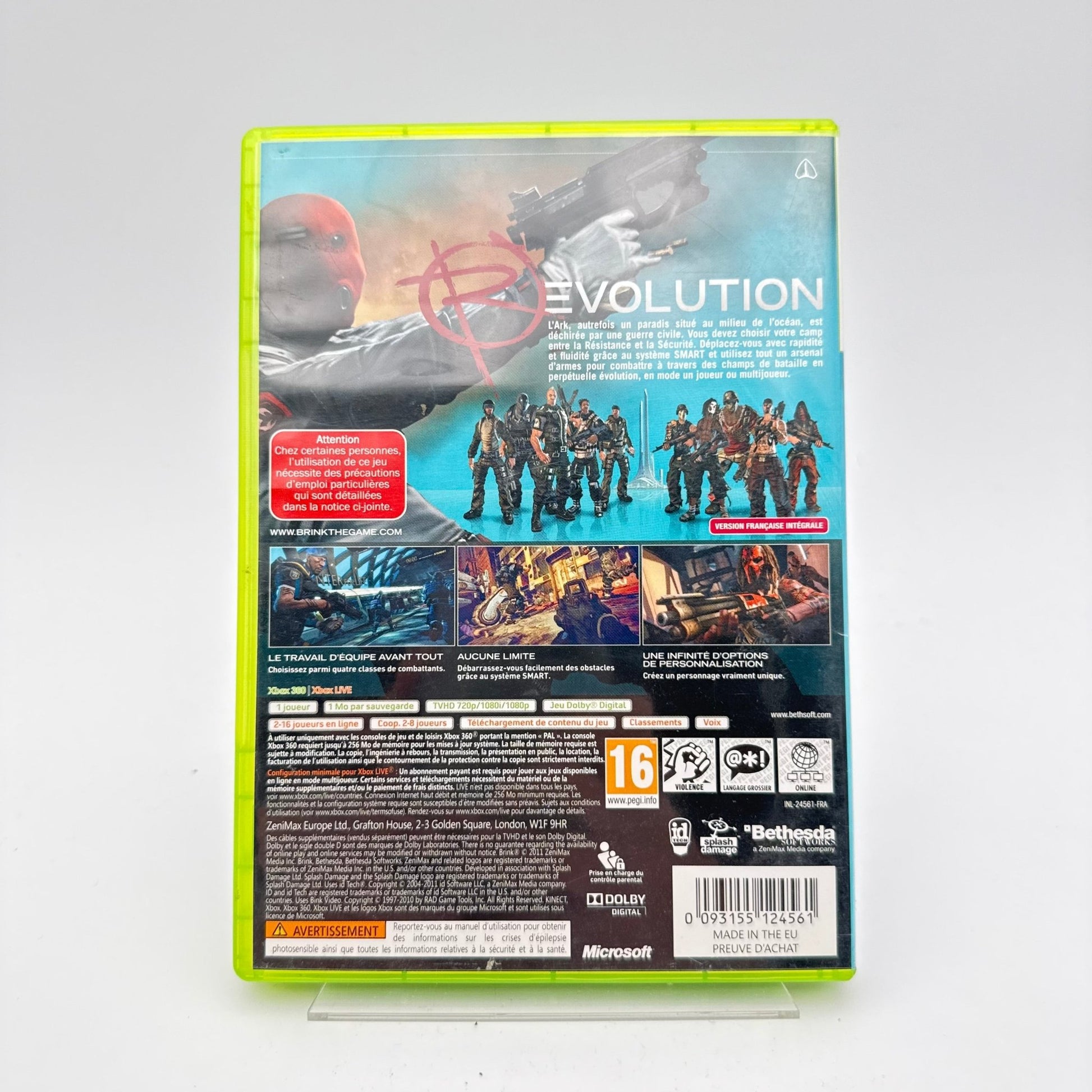 BRINK - XBOX 360 - Strike Games