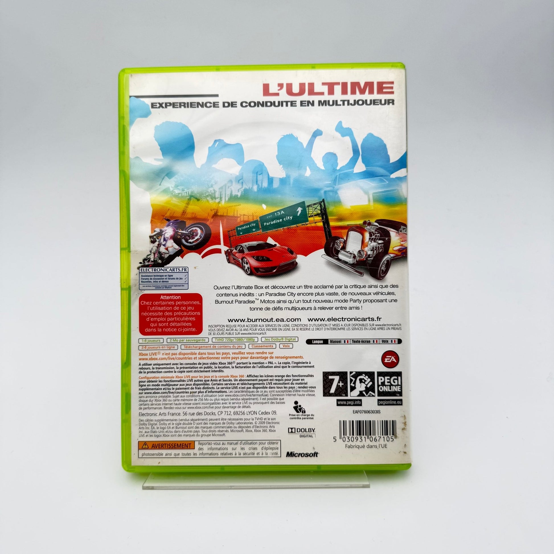 BURNOUT PARADISE THE ULTIMATE BOX - XBOX 360 - Strike Games