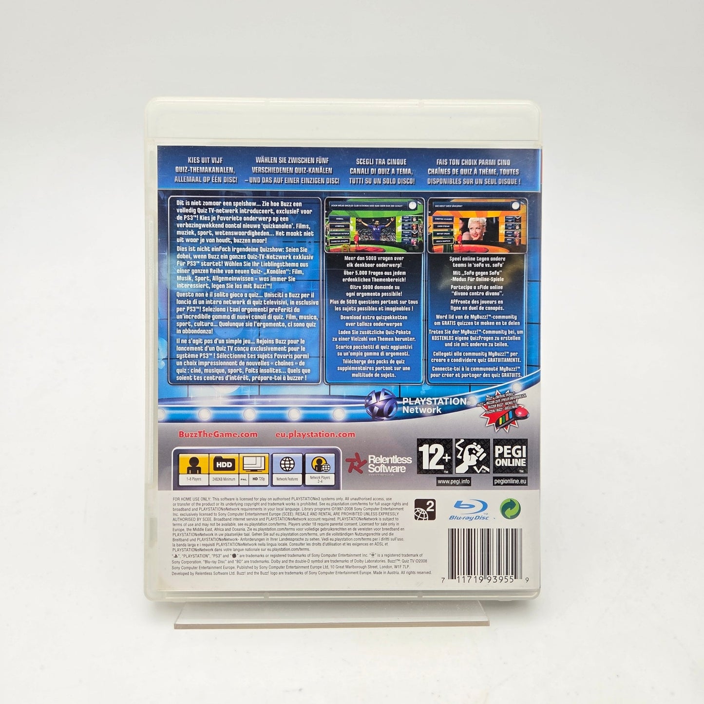 BUZZ!: QUIZ TV - PLAYSTATION 3 - Strike Games