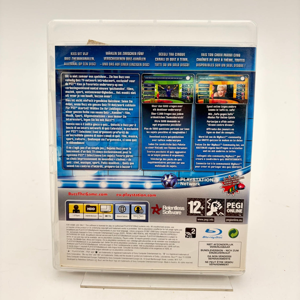 BUZZ QUIZ TV - PLAYSTATION 3 - Strike Games