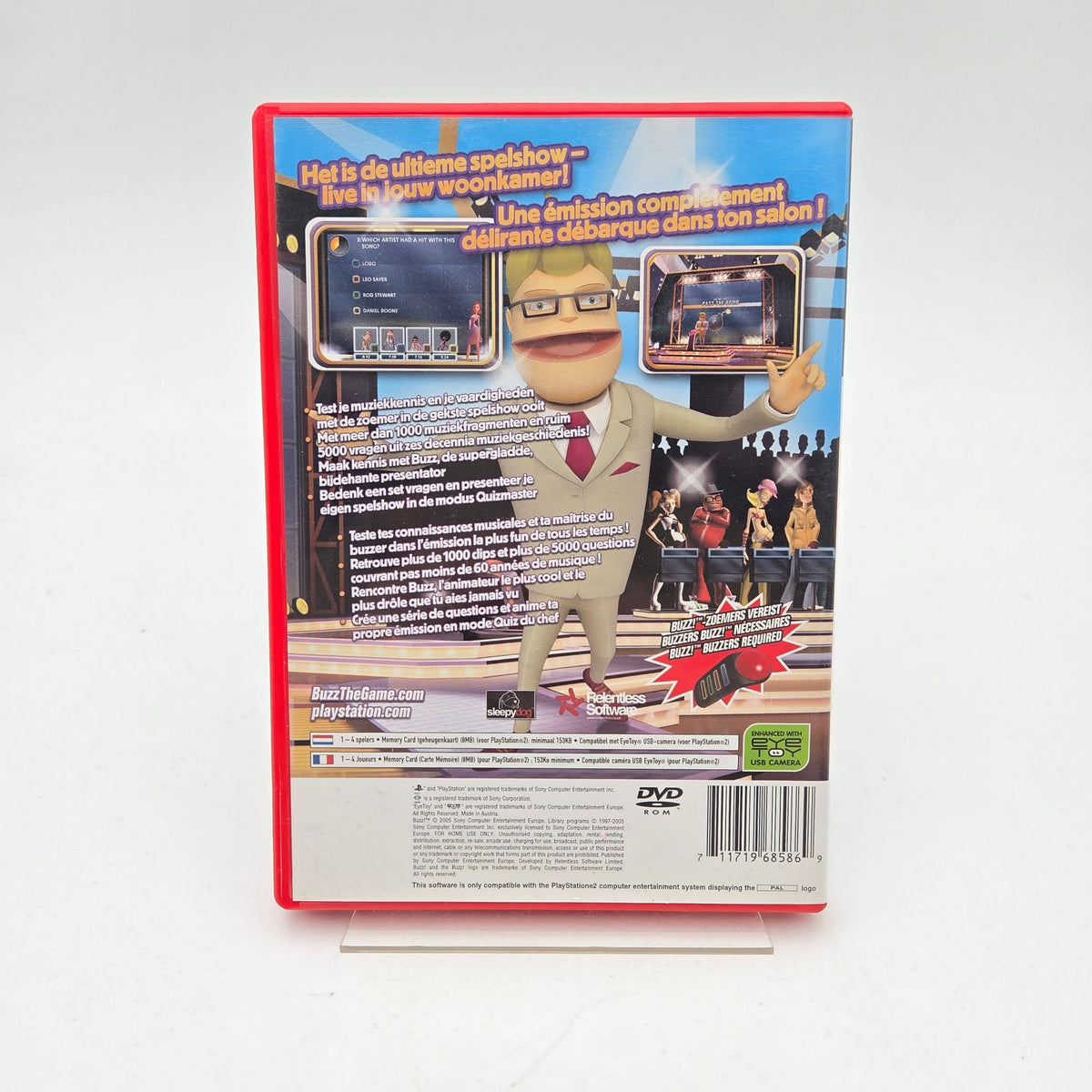 BUZZ! THE MUSIC QUIZZ - PLAYSTATION 2 - Strike Games