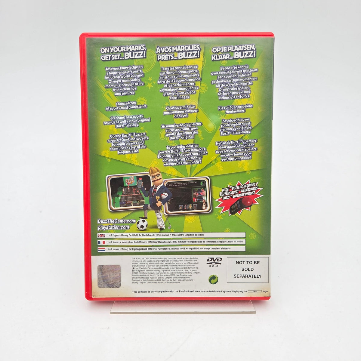 BUZZ! THE SPORTS QUIZ - PLAYSTATION 2 - Strike Games