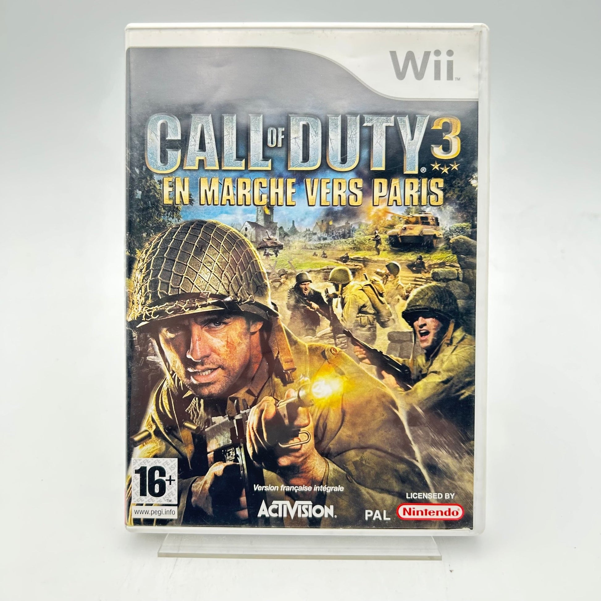 CALL OF DUTY 3 EN MARCHE VERS PARIS - WII - Strike Games