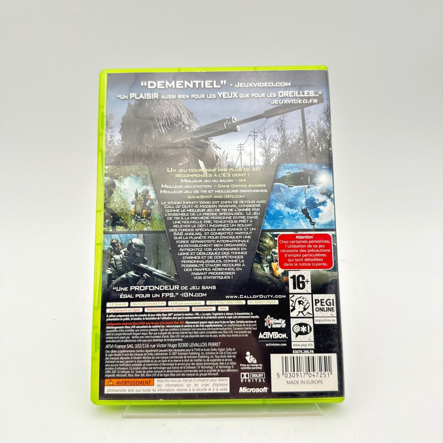 CALL OF DUTY 4 MODERN WARFARE - XBOX 360 - Strike Games