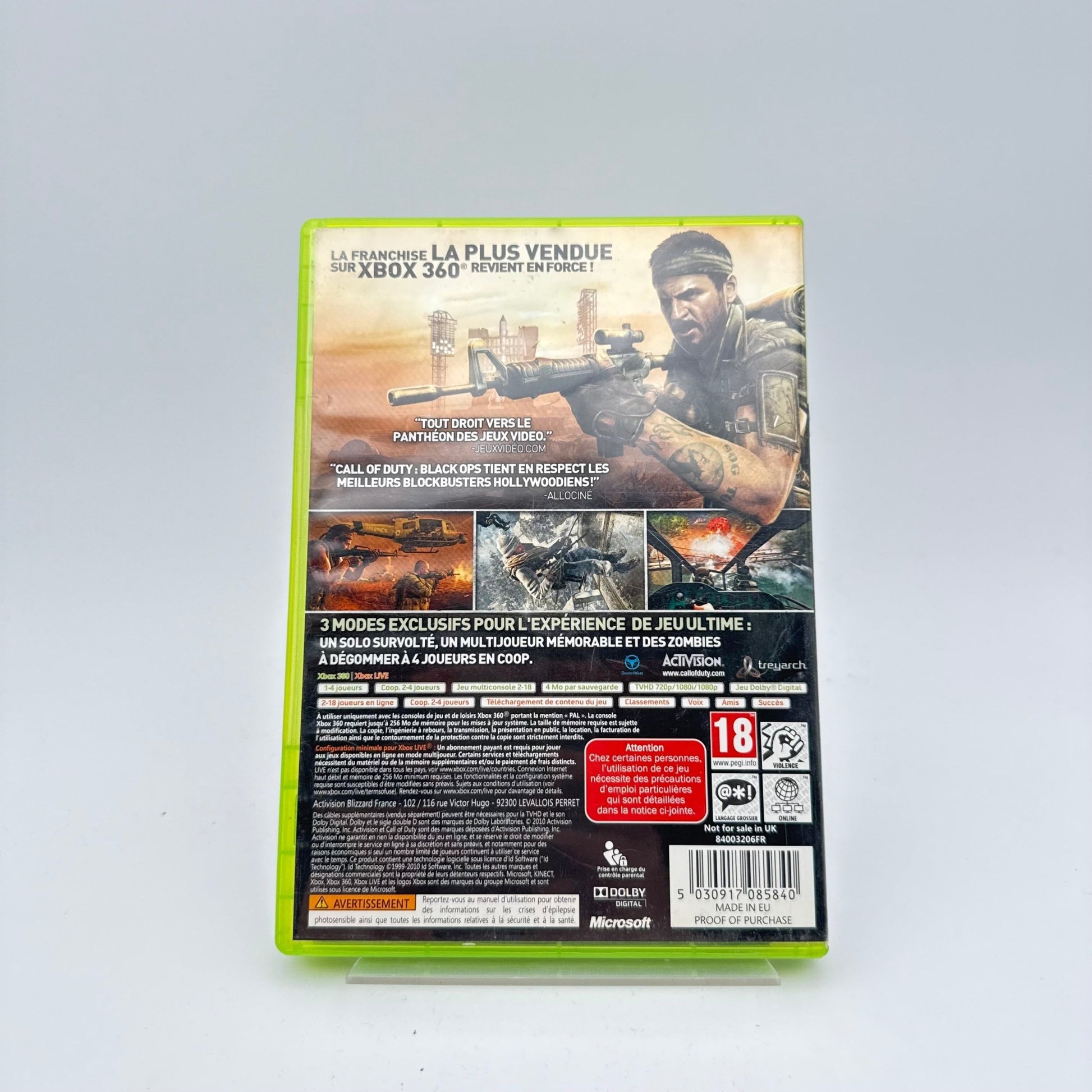 CALL OF DUTY BLACK OPS - XBOX 360 - Strike Games