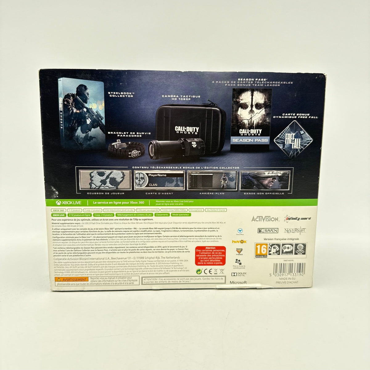 CALL OF DUTY GHOSTS ÉDITION PRESTIGE - XBOX 360 - Strike Games