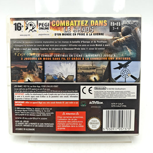 CALL OF DUTY: WORLD AT WAR - NINTENDO DS - Strike Games