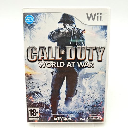 CALL OF DUTY: WORLD AT WAR - NINTENDO WII - Strike Games