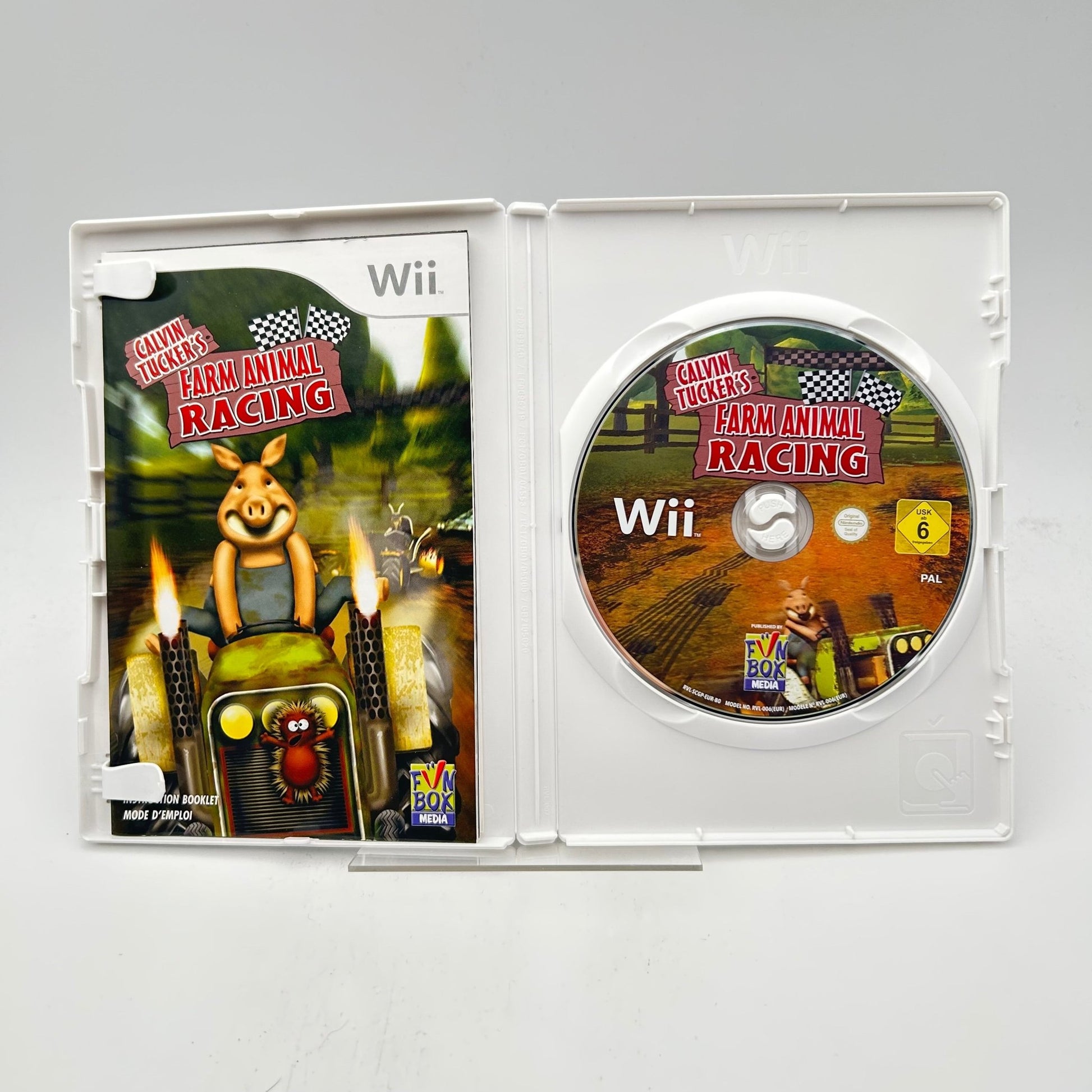 CALVIN TUCKER FARM ANIMAL RACING - WII - Strike Games