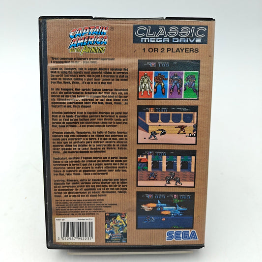 CAPTAIN AMERICA AND THE AVENGERS - MEGA DRIVE - Strike Games