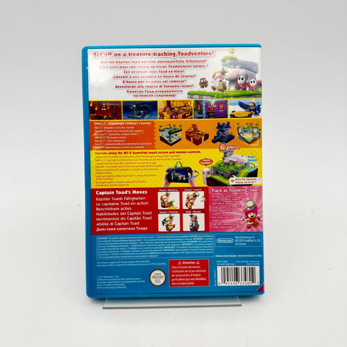 CAPTAIN TOAD TREASURE TRACKER AMIIBO PACK - NINTENDO WII U - Strike Games