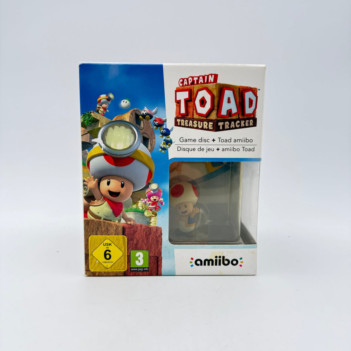 CAPTAIN TOAD TREASURE TRACKER AMIIBO PACK - NINTENDO WII U - Strike Games